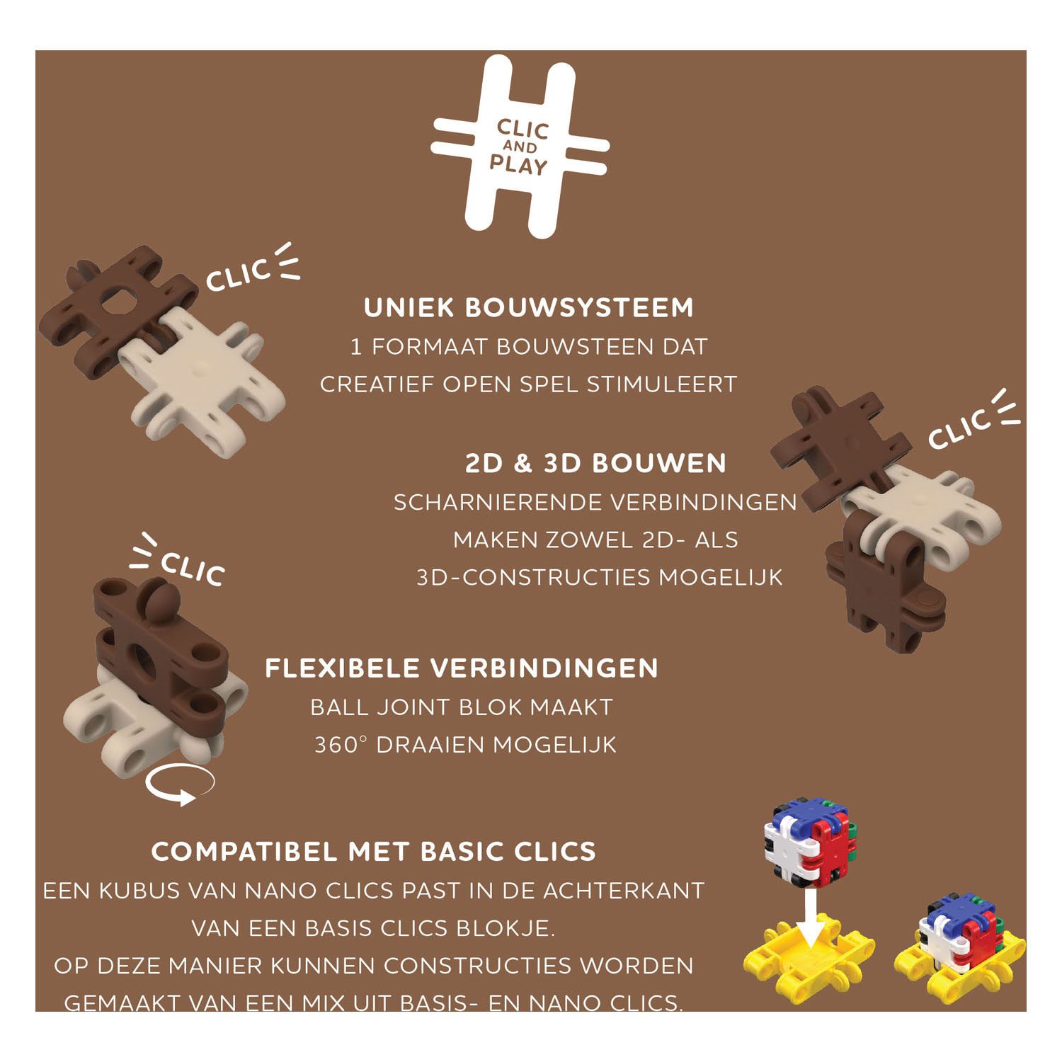 Nano Clics - Wildlife 250dlg. - Afbeelding 4