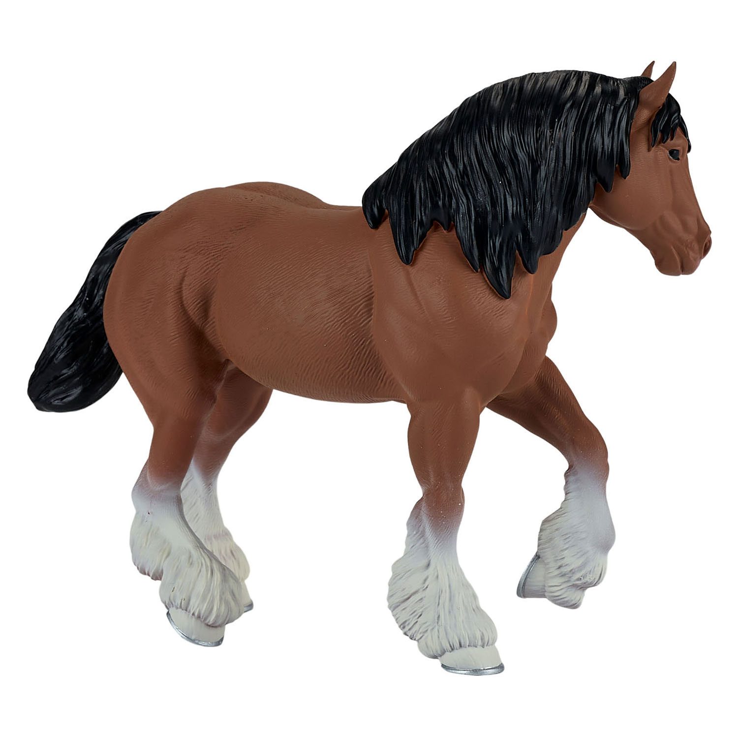Mojo Horse World Bruine Clydesdale Paard - 381084 - Afbeelding 2