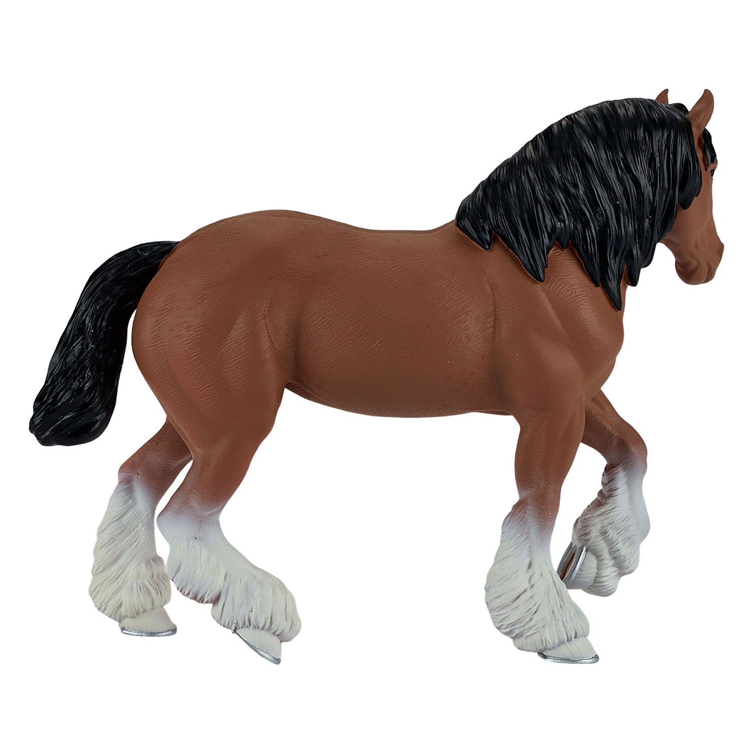 Mojo Horse World Bruine Clydesdale Paard - 381084 - Afbeelding 3