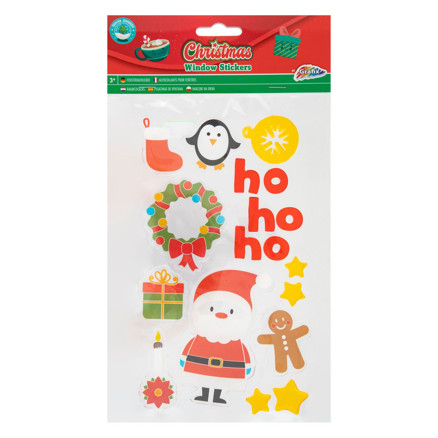 Kerst Raamstickers - Afbeelding 2