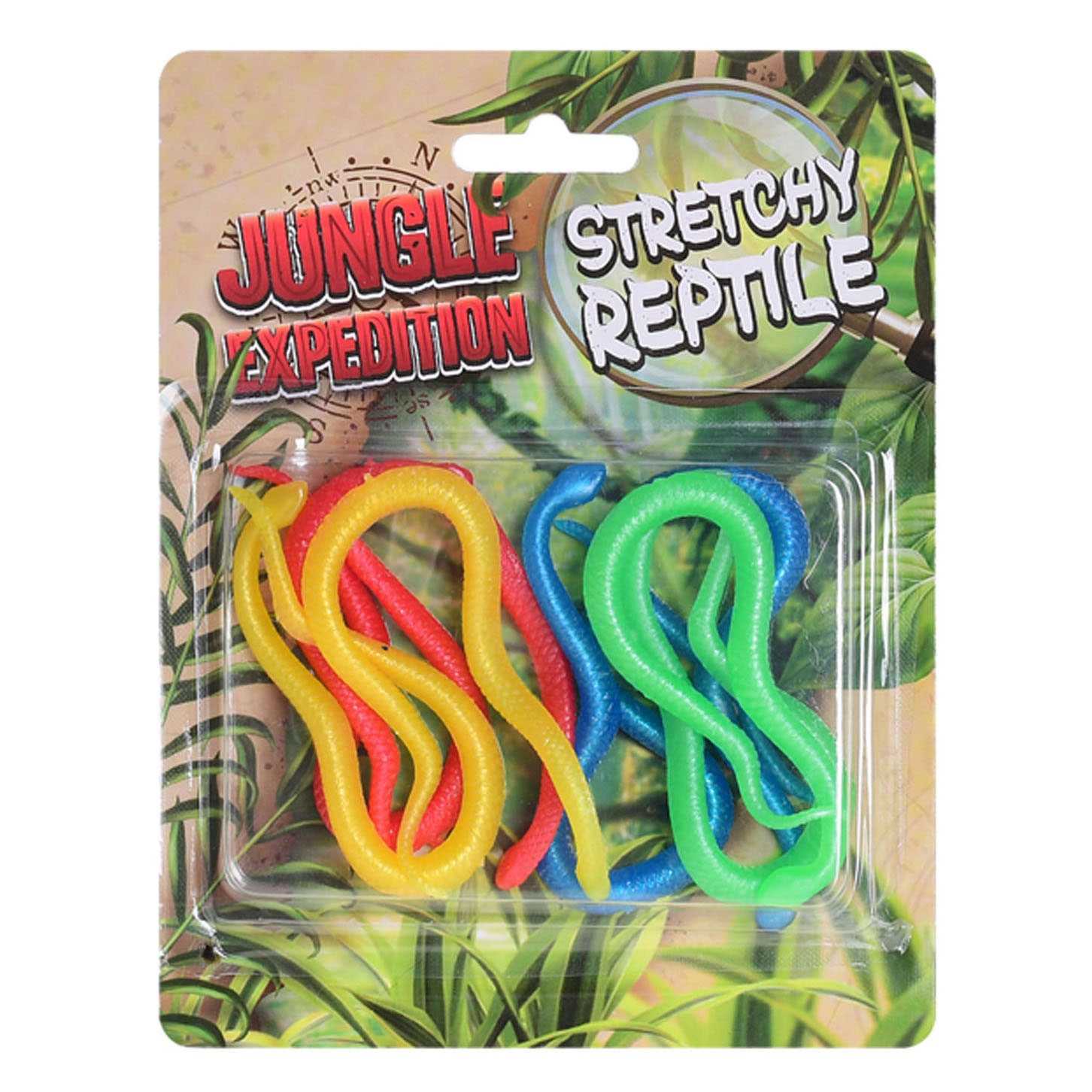 Jungle Expedition Stretch Reptielen. 6st. - Afbeelding 3