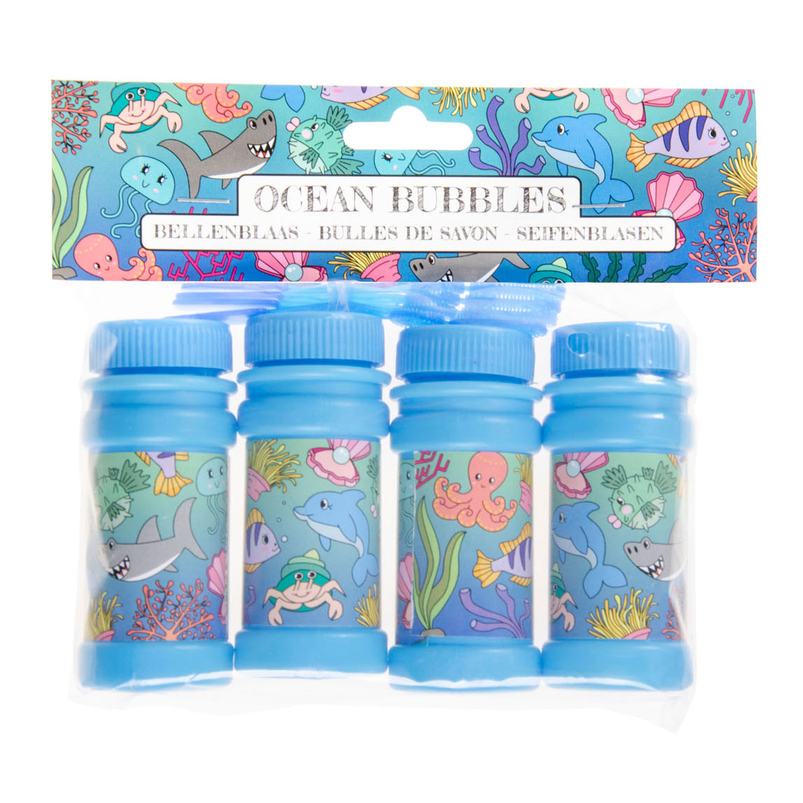 Bellenblaas Onderwaterwereld 4x50ml - Afbeelding 2