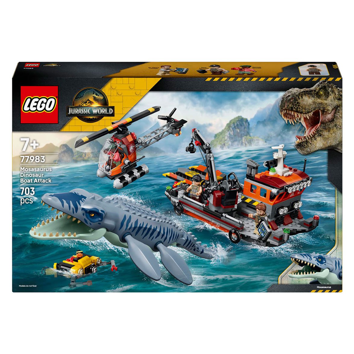 LEGO Jurassic World 77983 Mosasaurus Bootaanval - Afbeelding 2