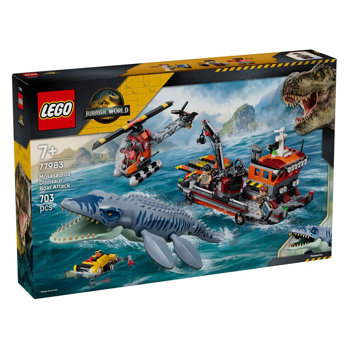 LEGO Jurassic World 77983 Mosasaurus Bootaanval - Afbeelding 4
