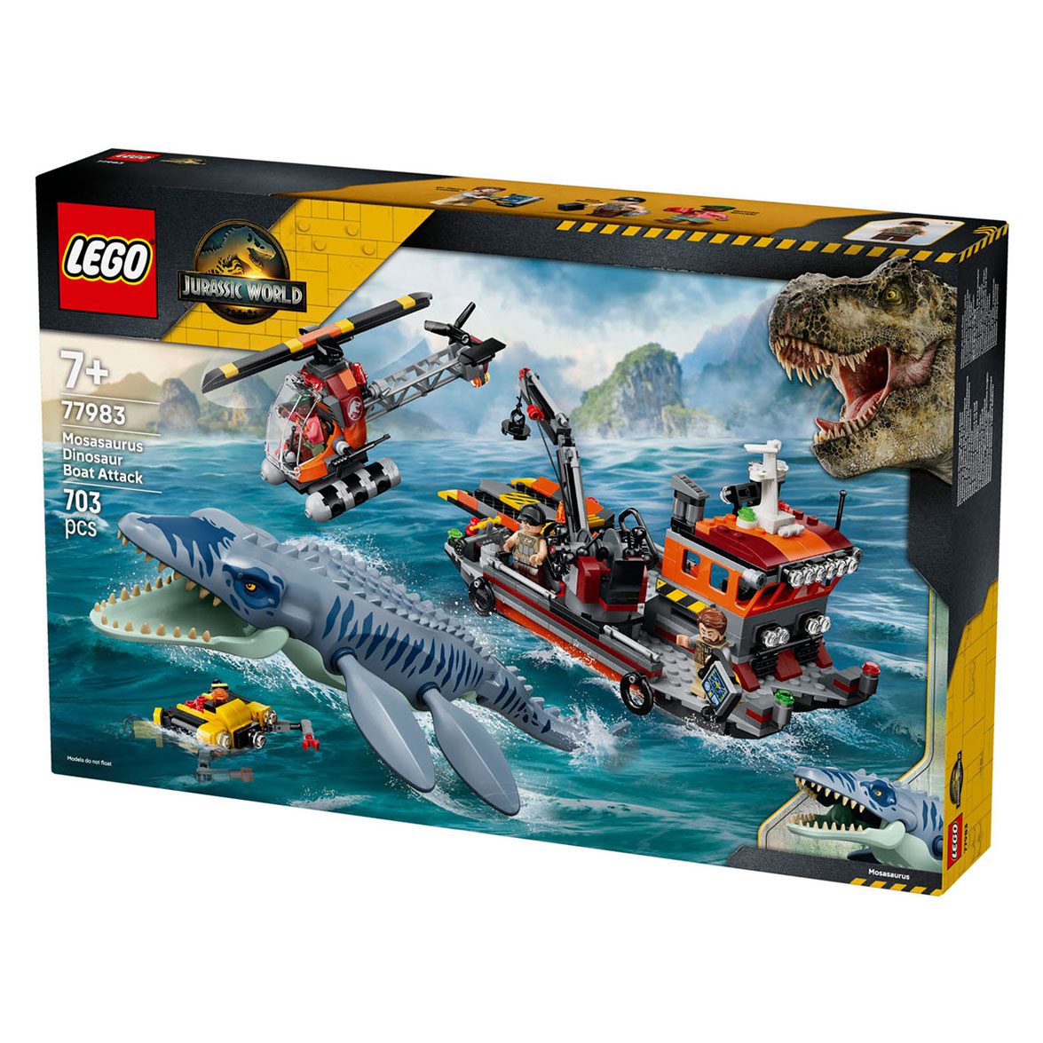 LEGO Jurassic World 77983 Mosasaurus Bootaanval - Afbeelding 5