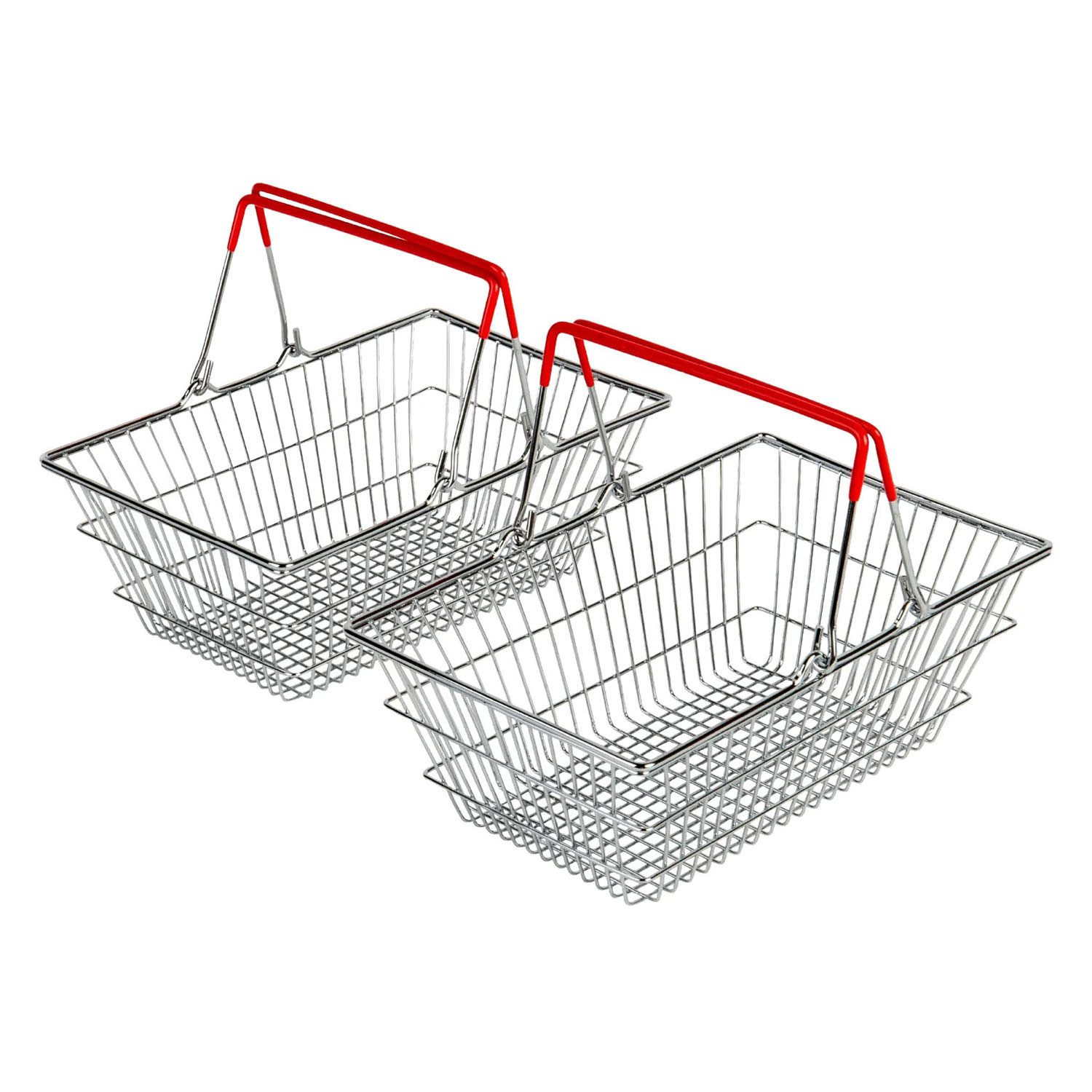 Bigjigs Metalen Winkelmandjes – 2st.