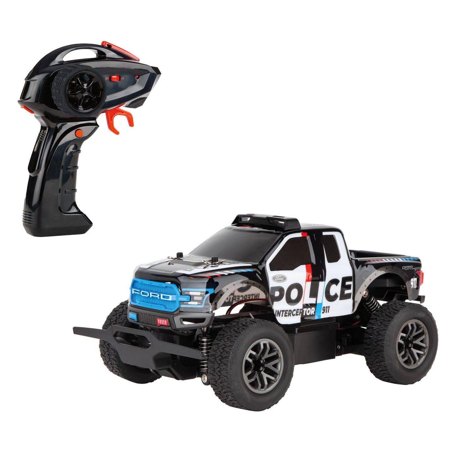 Carrera RC 2,4GHz Ford F-150 Raptor Police – 1:18