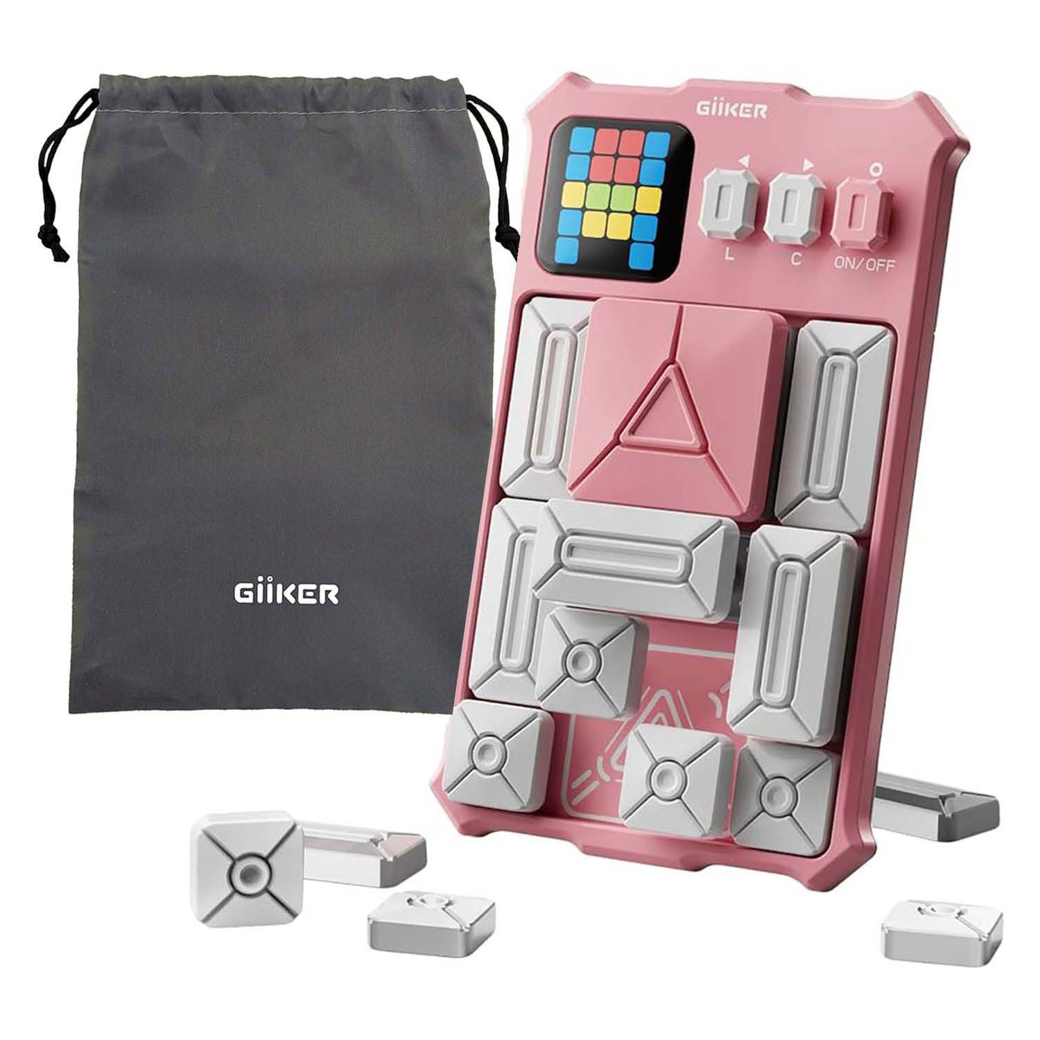 GiiKER Super Slide Puzzelspel – Roze